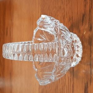 Princess House Crystal Glass Basket